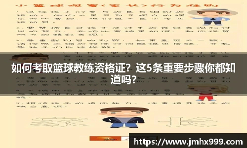 如何考取篮球教练资格证？这5条重要步骤你都知道吗？